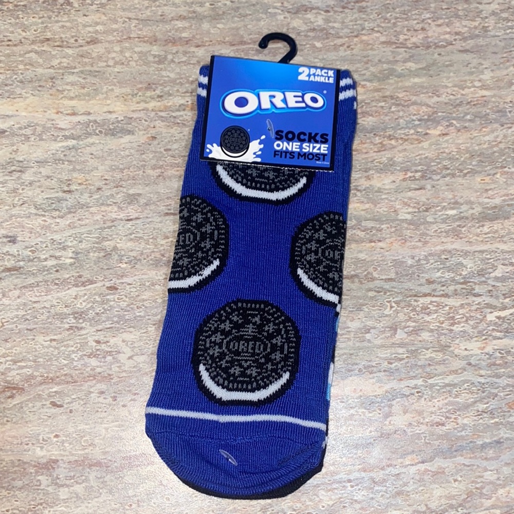 NEW OREO 2 Pair Ankle Socks